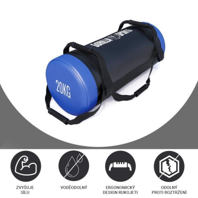 Gorilla Sports Fitness vrece s pieskom, 20 kg