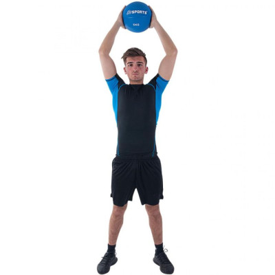 ScSPORTS Medicinbal gumový 6 kg, modrý