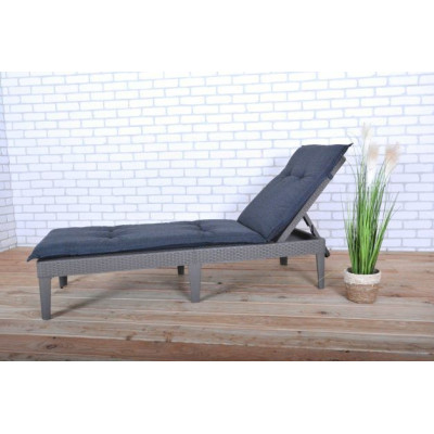 Polstrovanie na lehátko Naxos Liege, antracit