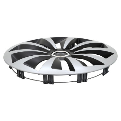 Kryt kolesa Fox Ring 16 , jeden kus - čierno / strieborná