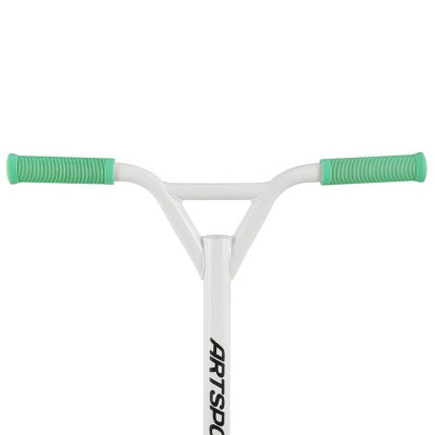 Detská freestyle kolobežka, zelená/biela