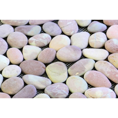 Mozaika Garth riečne okruhliaky - bežová obklady 1 m2