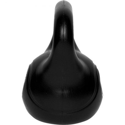 Gorilla Sports kettlebell činka, plast, čierna, 3 kg