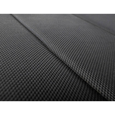 Záhradné polohovacie kreslo čierne hliníkové skladacie