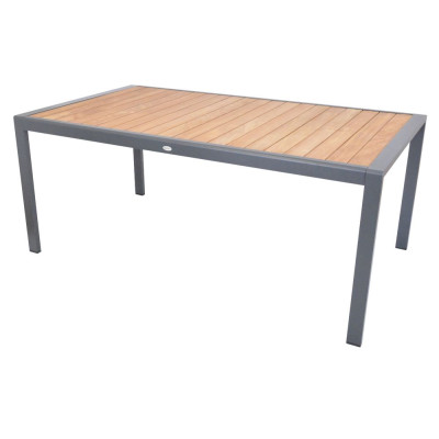 Hliníkový jedálenský stôl ANNECY 180 x 100 cm