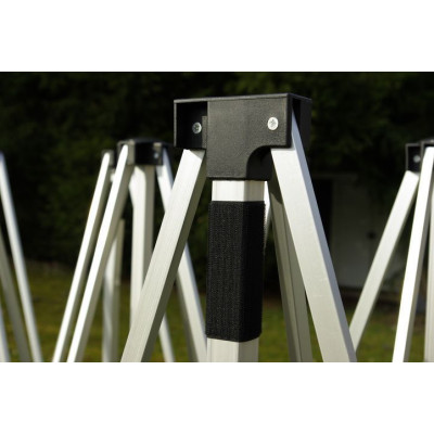 Záhradný skladací stan - champagne, 3 x 9 m