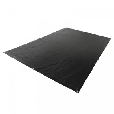 JAGO Plachta 650 g/m², hliníkové oká, čierna, 4 x 7 m