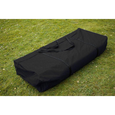 Záhradný párty stan čierny pavilón 3 x 9 m + bočné diely