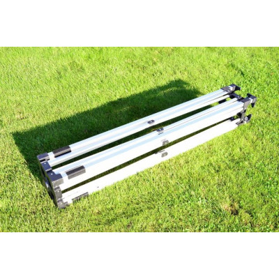 Záhradný párty stan vínový nožnicový 3 x 3 m + 4 bočnice