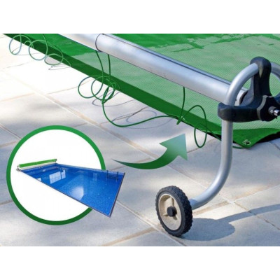 JAGO Plachta 650 g/m², hliníkové oká, zelená, 4 x 7 m