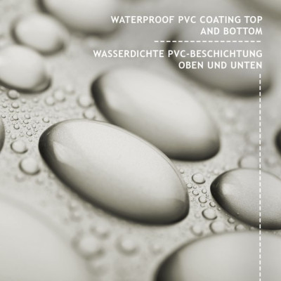 JAGO Plachta 650 g/m², hliníkové oká, sivá, 3 x 5 m