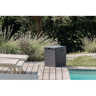 WOODYS plastová záhradná úložná krabica 90 l, grafit