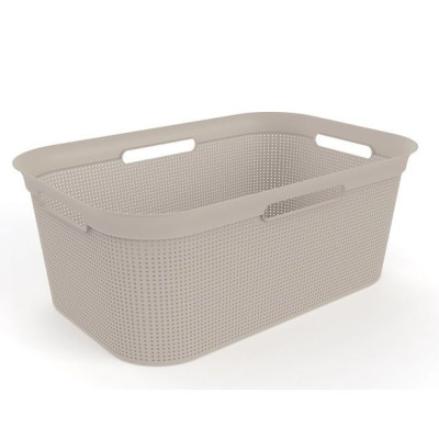 BRISEN Koš na bielizeň, 41 l, plast, cappuccino