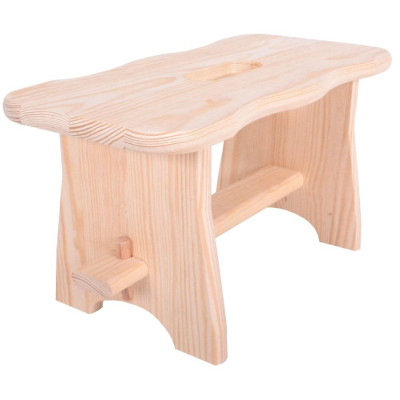 TIROLO Stolička, drevená