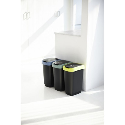 Odpadkový kôš Twist, 10 l, modrý