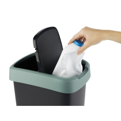 Odpadkový kôš Twist, 10 l, modrý