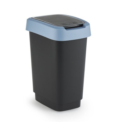 Odpadkový kôš Twist, 10 l, modrý