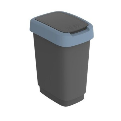Odpadkový kôš Twist, 10 l, modrý