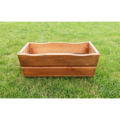 Truhlík 44 cm hnedý