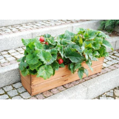 Truhlík 44 cm hnedý