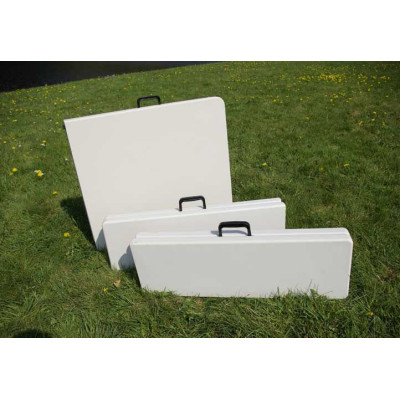 Skladací záhradný stôl Garth + 2 lavice