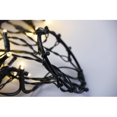 LED svetelný reťazec na vianočný stromček 200 LED,teplá biel