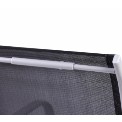 Stohovateľné záhradné stoličky, sada 4 ks