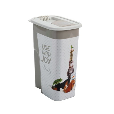 FLO kontajner na krmivo, 19 x 13 x 27 cm, plast, 4,1 l