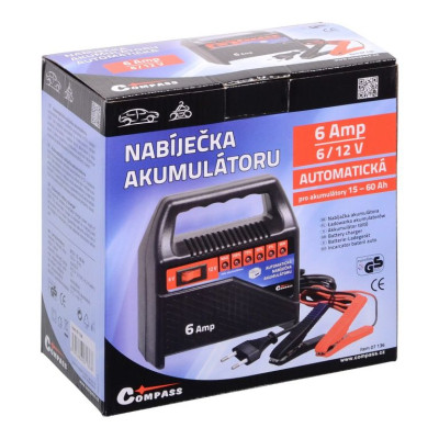 Nabíjačka 6 Amp, 6 / 12 V