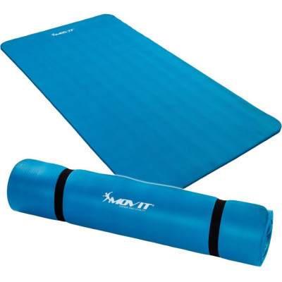 Podložka na jógu 190 x 100 x 1,5 cm, modrá