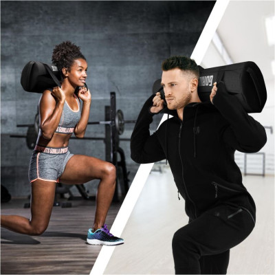 Gorilla Sports Nastaviteľné fitness vrece, 20 kg