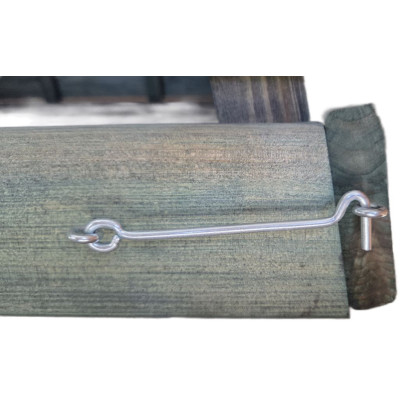 Drevený kompostér 800 L pyramída - česká výroba, zelený