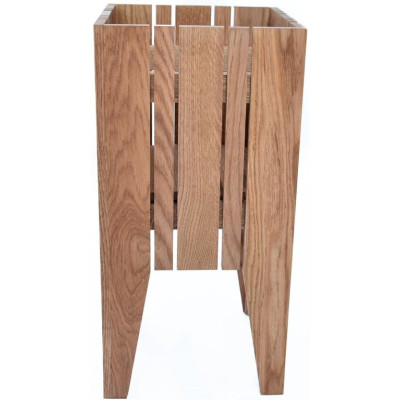 Dubový stojan na kvetináč s FSC certifikátom, 50x25x25 cm