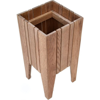 Dubový stojan na kvetináč s FSC certifikátom, 50x25x25 cm