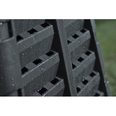 Ekologický kompostér 480 l, odolný plast, s vekom a dvierkam