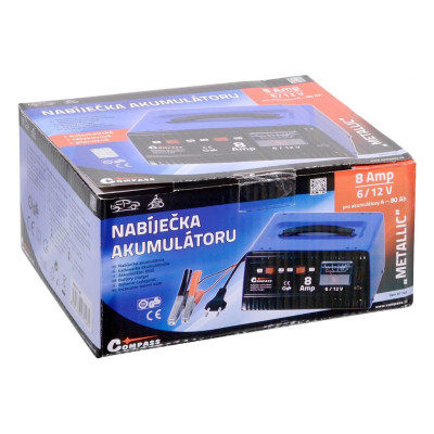 Nabíjačka 8 Amp 6 / 12 V
