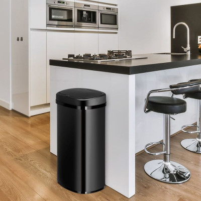Automatický bezdotykový odpadkový kôš 60 l – čierný