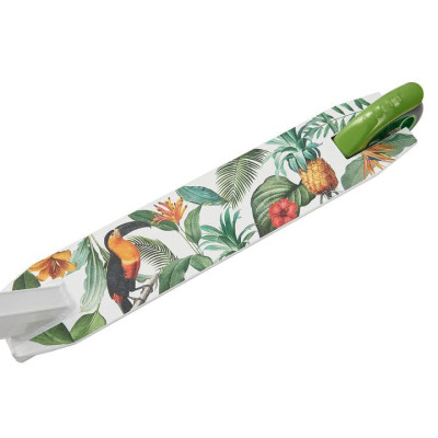 Detský freestyle kolobežka, biela/zelená