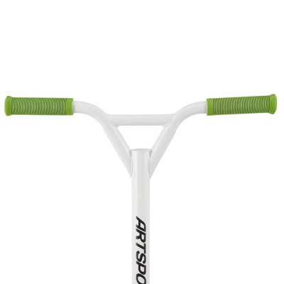 Detský freestyle kolobežka, biela/zelená