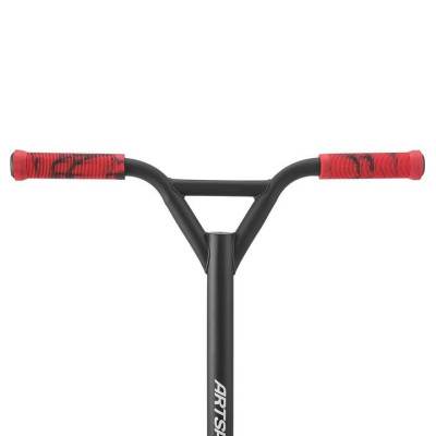 Detský freestyle kolobežka, červená/čierna