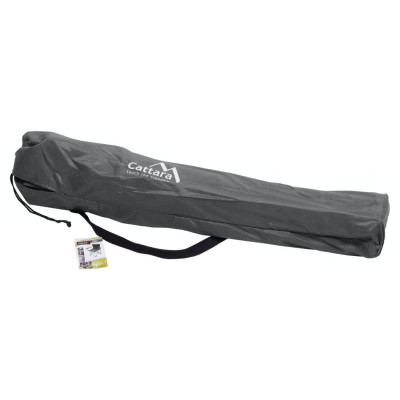 Stolička kempingová skladacia BARI sivá