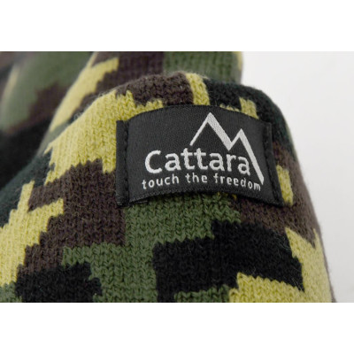 Cattara čiapka ARMY s LED svietidlom, USB nabíjanie