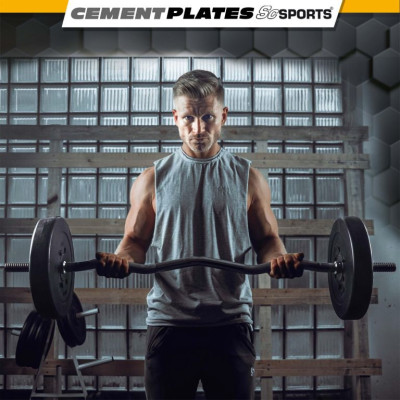 Plastové závažia 30 kg, sada diskov 30/31 mm