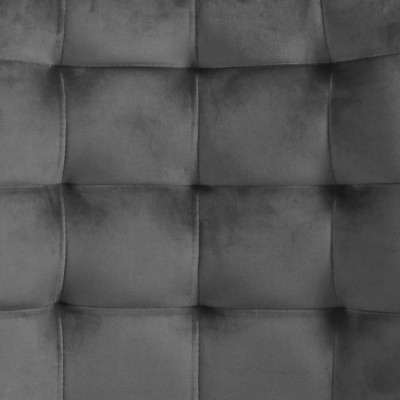 MIADOMODO sada prešívaných jedál. stoličiek, tm. šedá, 6 ks