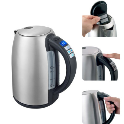 Varná kanvica nerezová s nastaviteľnou teplotou 1700 ml