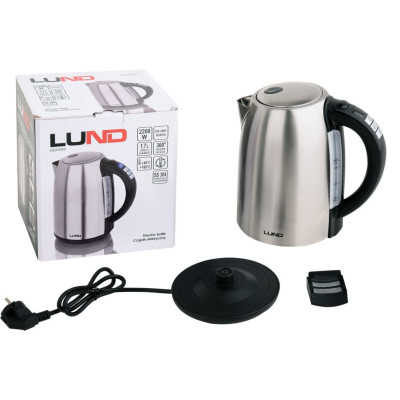 Varná kanvica nerezová s nastaviteľnou teplotou 1700 ml