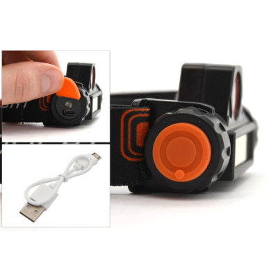 Cattara nabíjacia čelovka, 120 lm