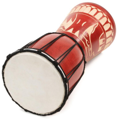 Detský bubon Djembe, slon, ručná výroba, 30 cm