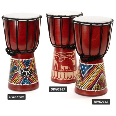 Detský bubon Djembe, slon, ručná výroba, 30 cm