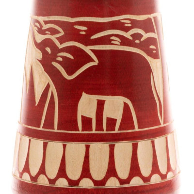Detský bubon Djembe, slon, ručná výroba, 30 cm